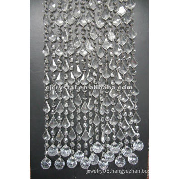 Diamond crystal beaded curtain